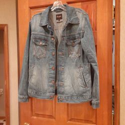 Pre-owned Men's Size M Denim Jacket 