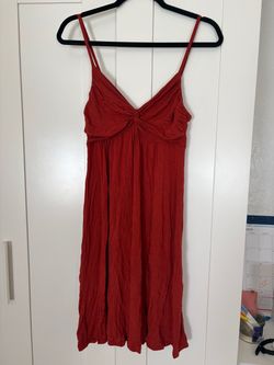 Orange dress
