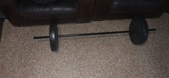 bar and weights