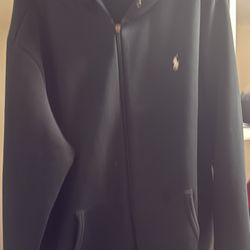 Polo Sweater With Hoodie 