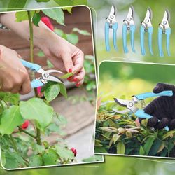 Garden Flower Shears Pruning Scissors Heavy Duty Plant Scissors Trimming Garden Clippers 17ct