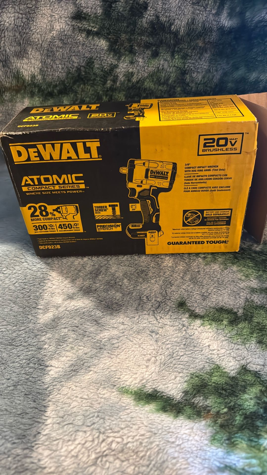 ATOMIC 20V MAX Cordless Brushless 3/8 in.Variable Speed Impact Wrench (Tool Only) Retail Price $240