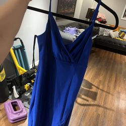 Medium Long Blue Dress 