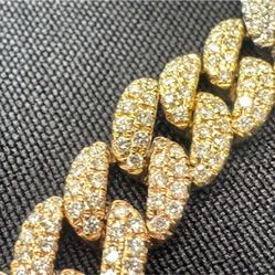 14k Gold Bracelet /Diamond 4 Carat