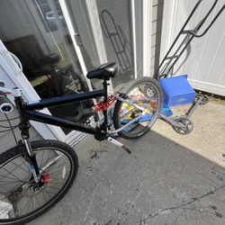 Suspension Really Good Good For Jumps No Problems No Rust good Brakes it Needs Brake Pads For The Front. but The Brakes To Work.