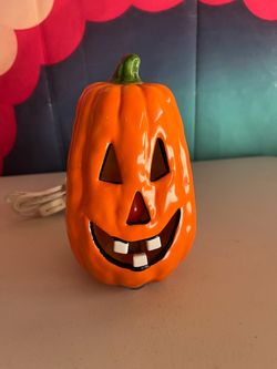 Vintage Pumpkin Light