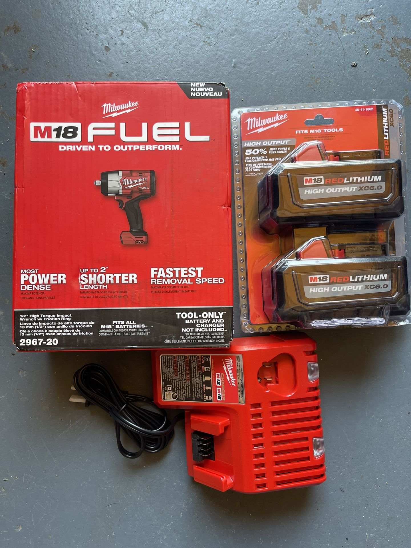 Milwaukee 1/2 Impact Kit