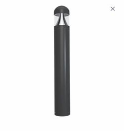 RAB B17 LED Round Bollard - Dome Top - CCT Selectable - 120-277V - Bronze