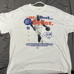 XXL Carmelo Anthony (worn once)