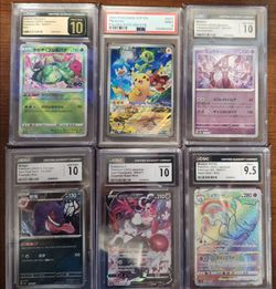 Pokemon cgc psa lot