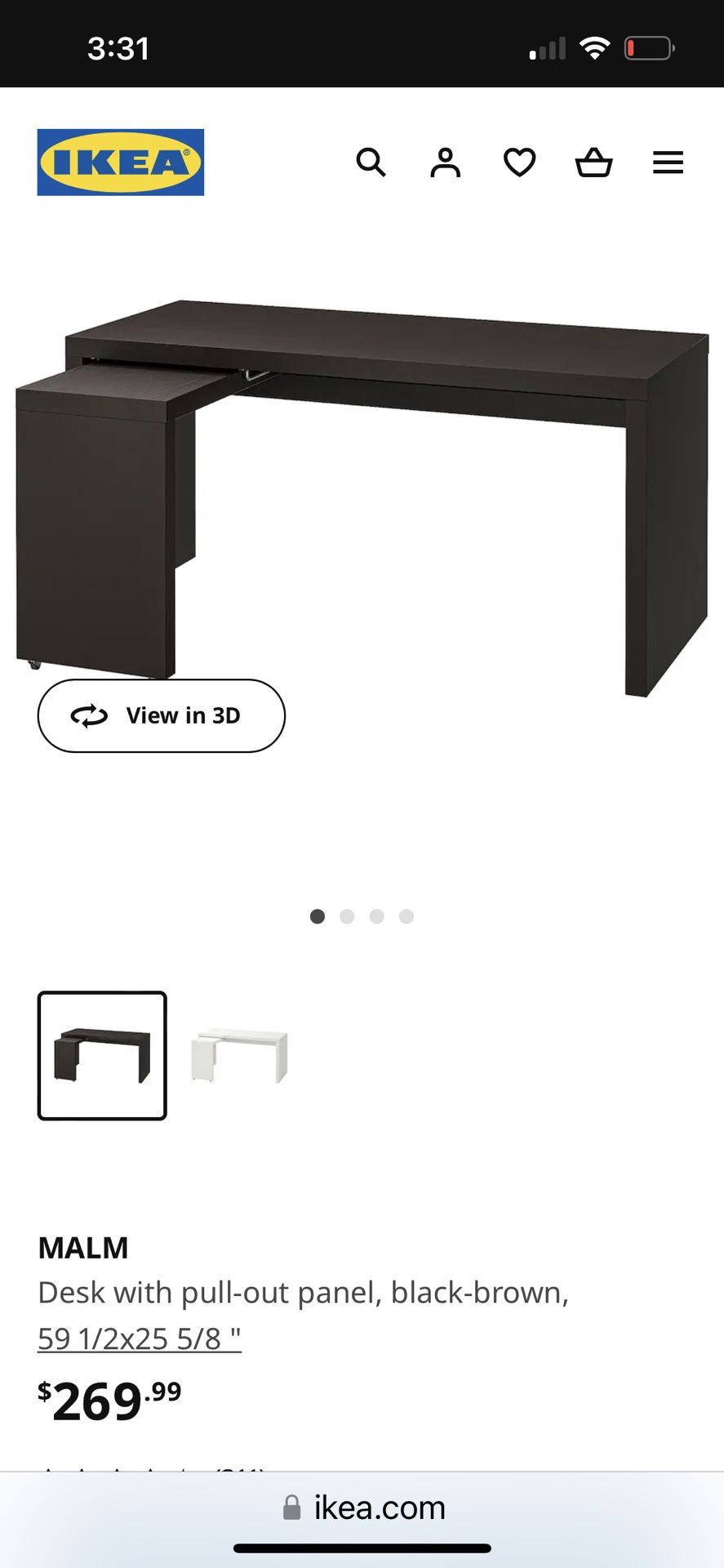 Ikea Malm Desk