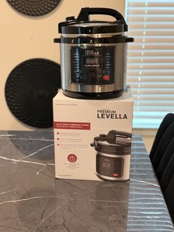 Premium Levella 6.3 Qt Digital Pressure Cooker