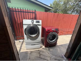 Washer and dryer
