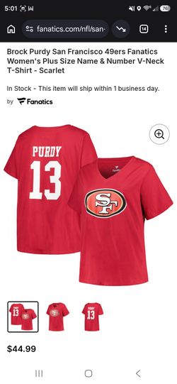 Womens 49er shirt