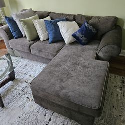 Gray Sectional 