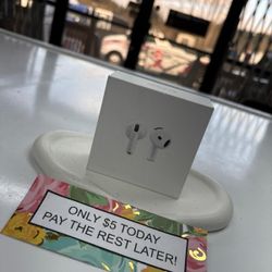 Apple Airpods 4 Wireless Headphones New - Pay $1 today and pay the rest later -