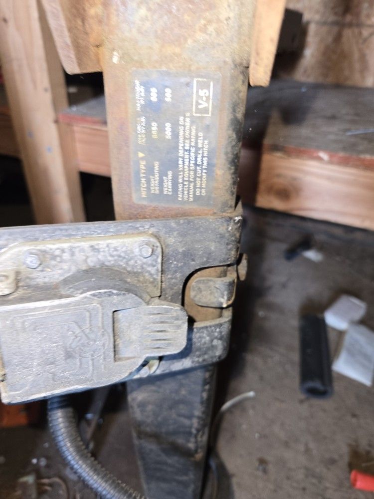 Older Dodge Ram Tow Reciever