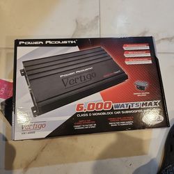 New Power Acoustic with Warranty 18000 rms 6000 max