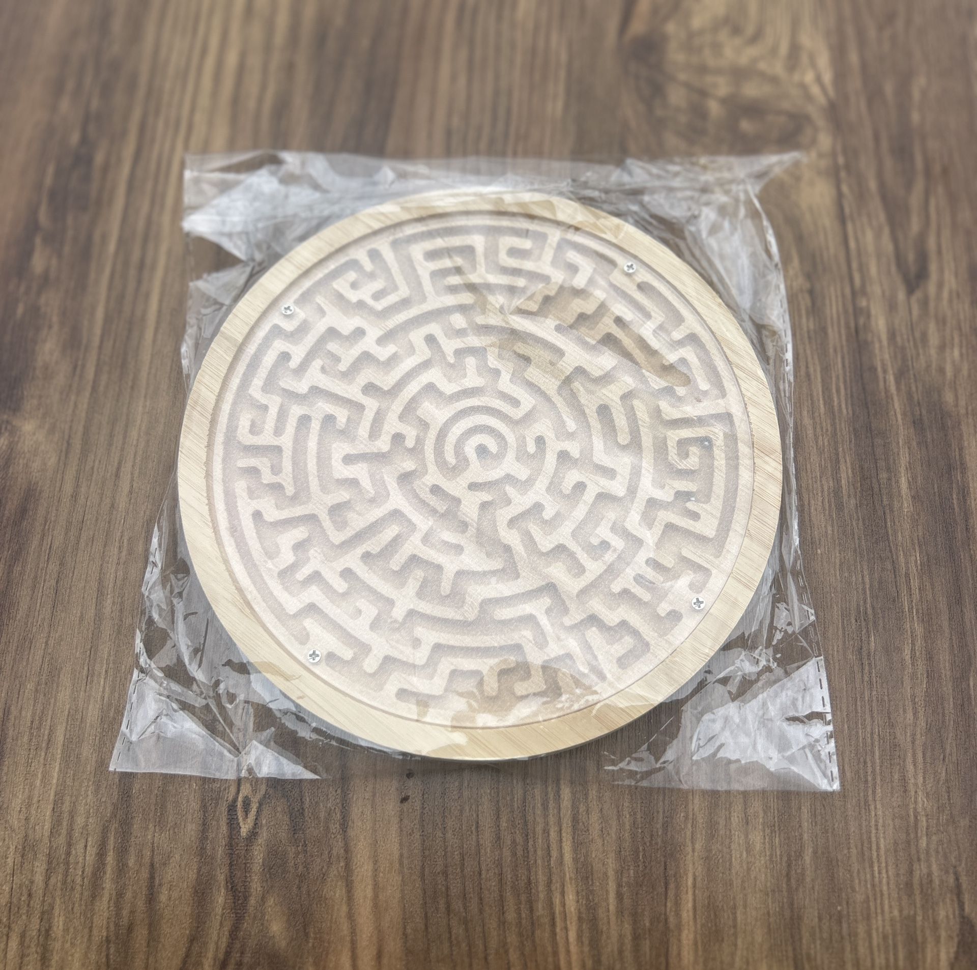 Wooden Labyrinth Game
