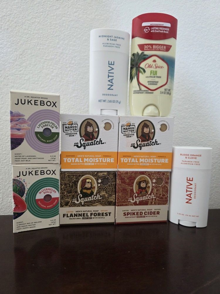 Dr Squatch Old Spice Jukebox Shampoo Soap 