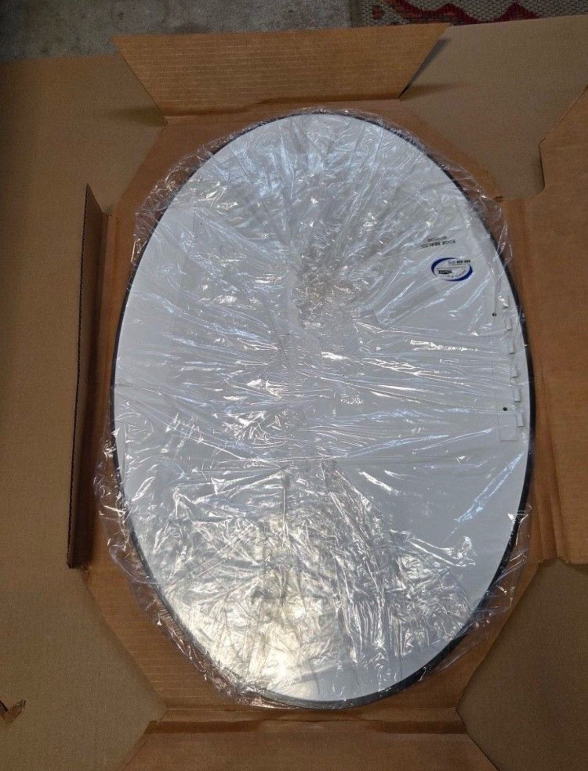 Oval Mirror Medicine Cabinet