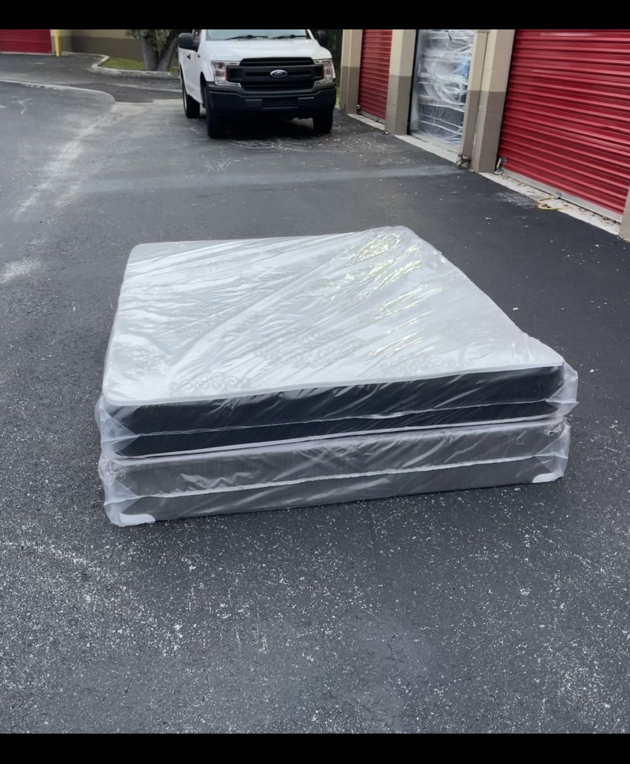New Mattress Full Size With Box Spring // Offer 🚚