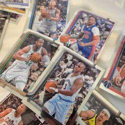48 NBA trading cards