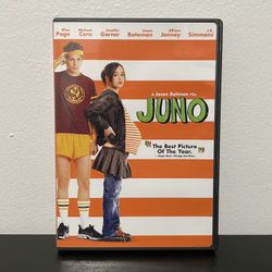 Juno DVD Movie Michael Cera Ellen Page Comedy Romance Y2K Widescreen 2007