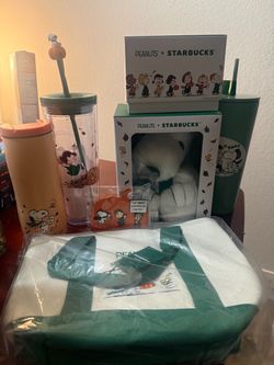 Snoopy x Starbucks Collab Items