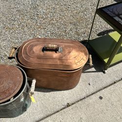 Vintage Copper Boiler Or Cooler