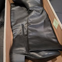 Brand New Esprit Womens Treasure Faux Leather Tall Knee-High Boots