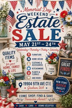 ESTATE SALE!