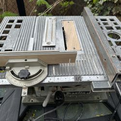 Table Saw And Wet Saw