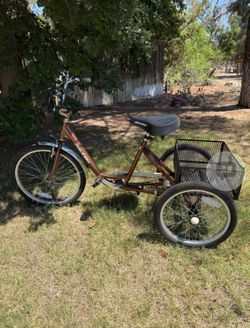 LIKE NEW Raleigh Tristar 3-Speed Adult Tricycle (Fully Assembled + Upgrades!)