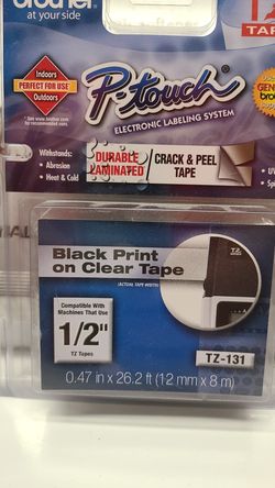 Electronic, label tape