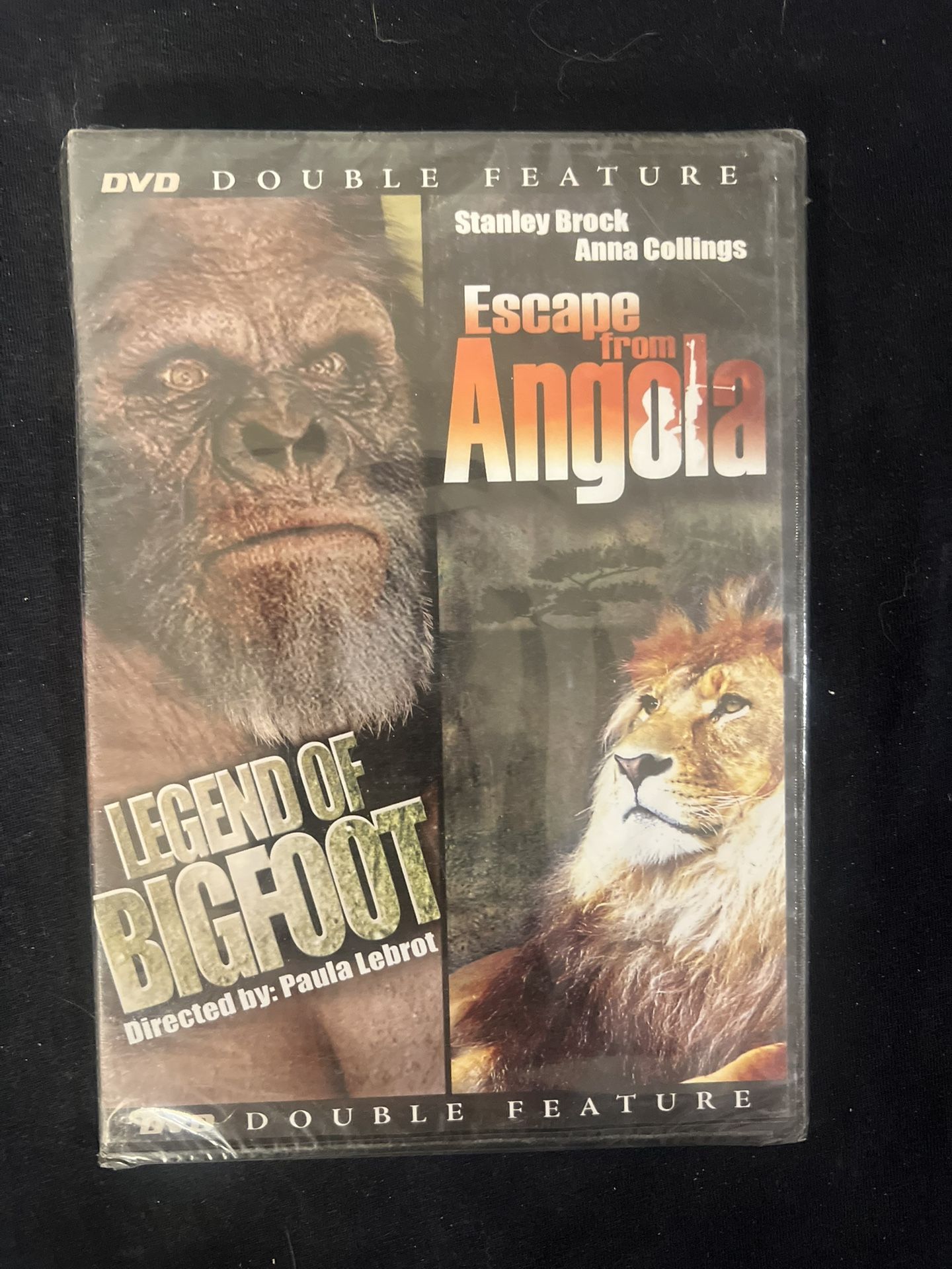 Legend of Bigfoot / Escape from Angola (Double Feature) - DVD - BRAND NEW SEALED