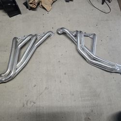 Ceramic Coated SBC Long Tube Headers