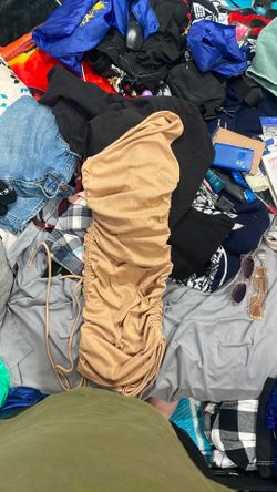 Brown dress side Medium