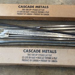 New And Used Stainless Metal Two Boxes