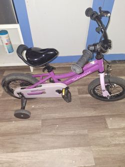 Like New retrospec 12 inch bike with traing wheels