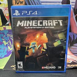 Minecraft for Playstation 4 Edition