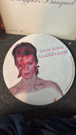 David Bowie,  Aladdin Sane turntable slipmat