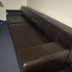 Leather Sofa Or Sectional Sofa. 