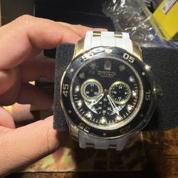 Brand New Invicta 20289 Pro Diver Chronograph – Mother of Pearl 