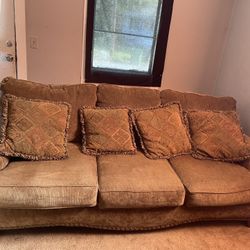 Couch and love seat