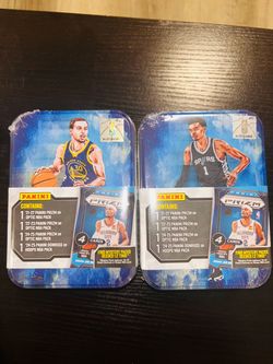 Panini Prizm 2024-25 NBA Card Tin Lot of 2