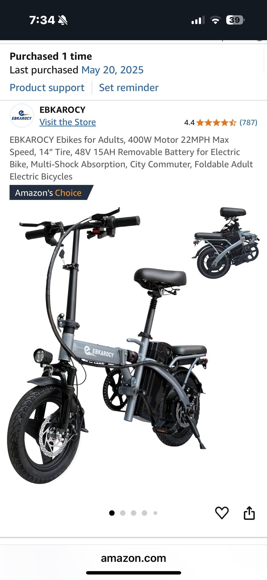 Brand New e-bike