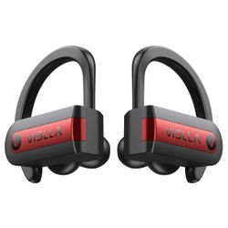 Brand new wireless 5.0 earbuds red