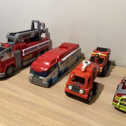 SALE! Set of Fire Trucks