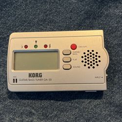 KORG Guitar/Bass Tuner 